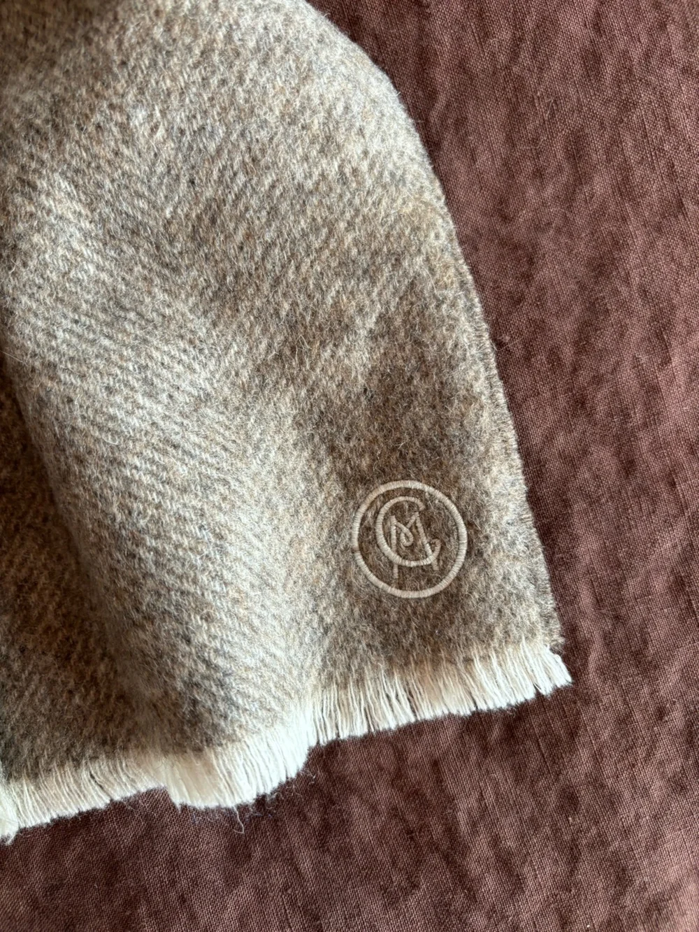 Minimalist Merino Wool Scarf